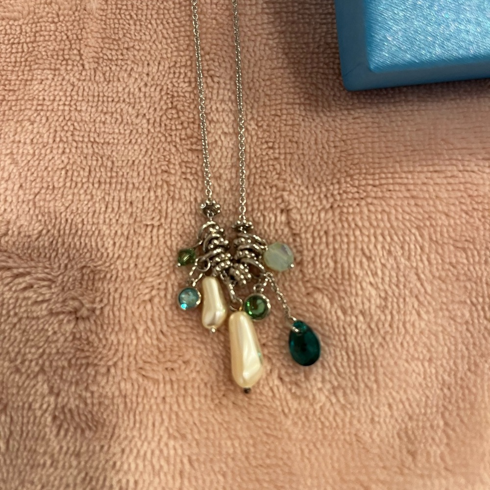 Touchstone, Necklace With Multi Colored Crystals … - image 2